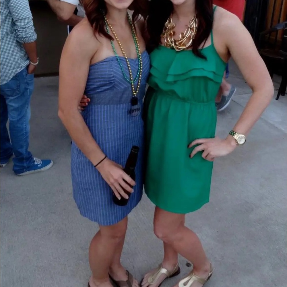 Forever 21 Green dress.